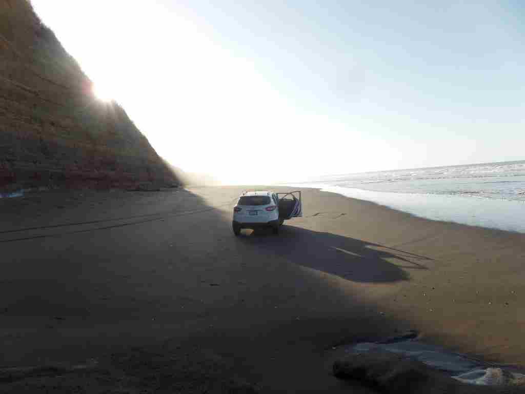 Redwood Beach Resort - Unser Mietwagen