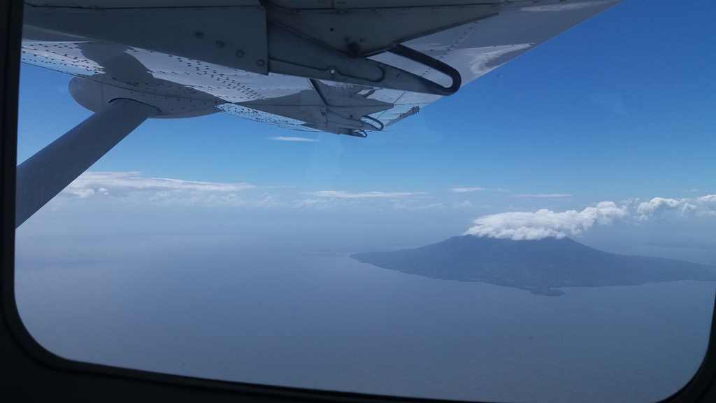 Ometepe aus der Luft